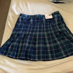 SO Skirt size 14/16 kids plaid